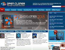 Tablet Screenshot of opencloner.com